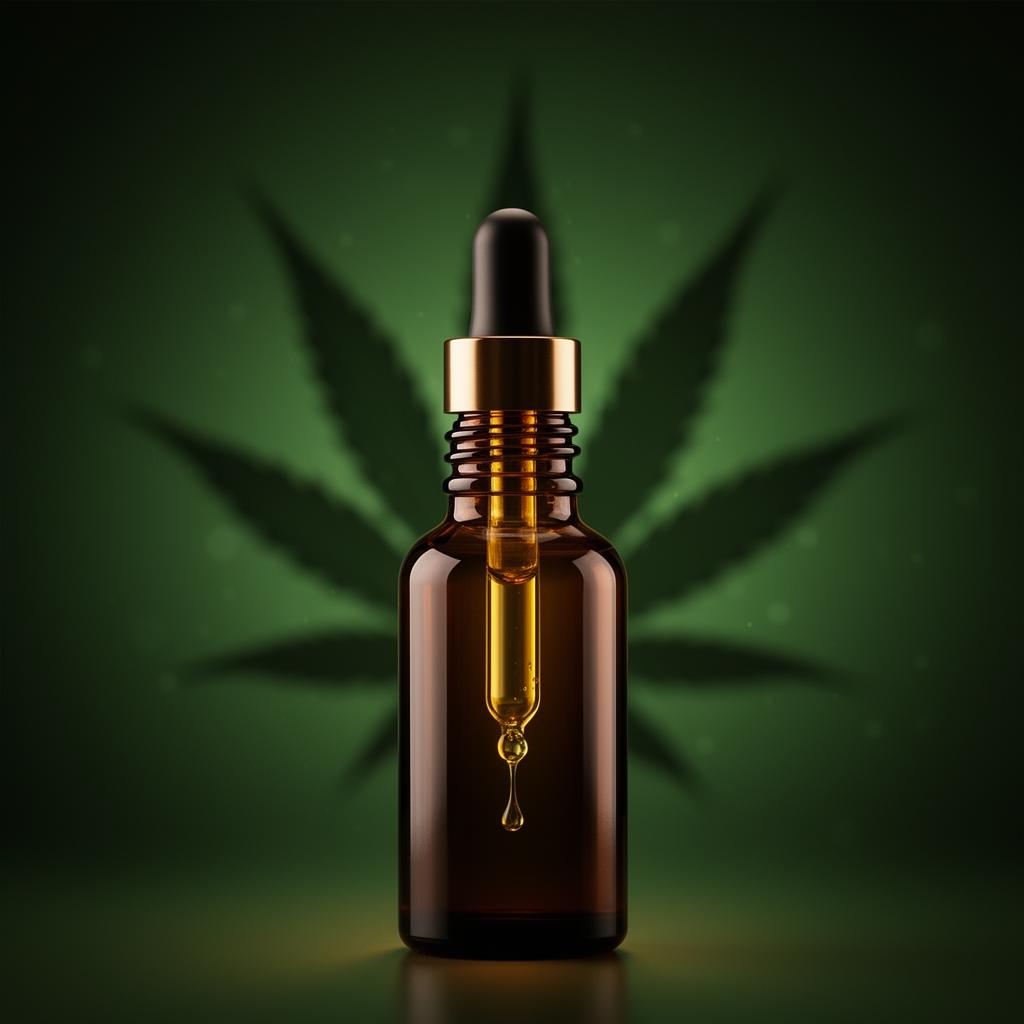 Cannamedical Cannabisextrakt THC10/CBD10 (Legendary Larry) — Visualisierung